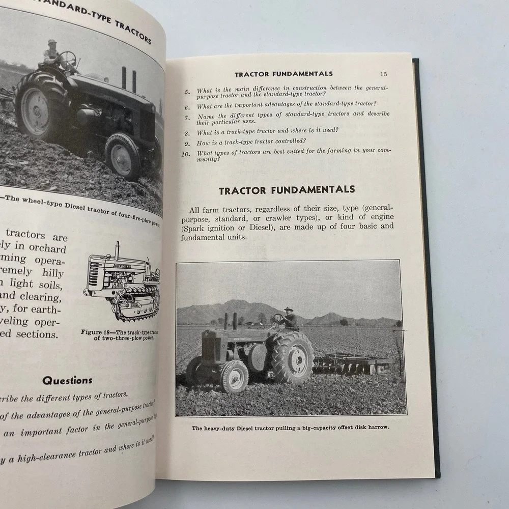 The Operation, Care and Repair of‎ Farm Machinery Book John Deere 25th Ed. 1950s